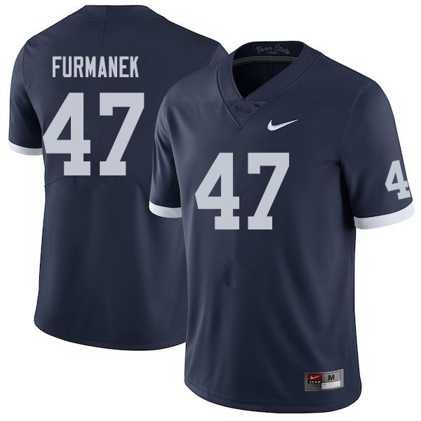 NCAA Nike Men's Penn State Nittany Lions Alex Furmanek #47 College Football Authentic Navy Stitched Jersey UEG7598JY